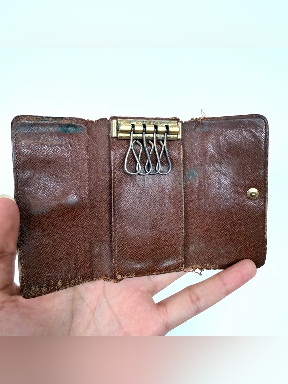 Authentic Louis Vuitton Key Chain Wallet - Picture 8 of 12
